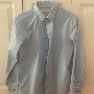 Light Blue Calvin Klein Dress Shirt and Ralph Lauren Dress Pants